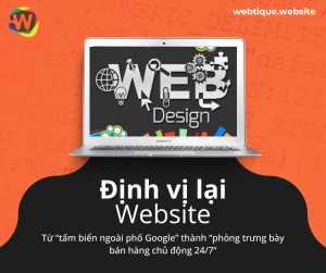Webtique - dinh vi lai website